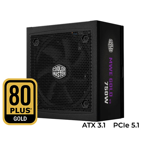 Cooler Master MWE V3 750W ATX 3.1 GOLD (Full Modular)